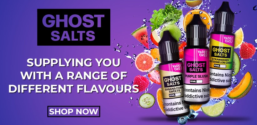 Ghost Salts Available Now at Evolution Vaping